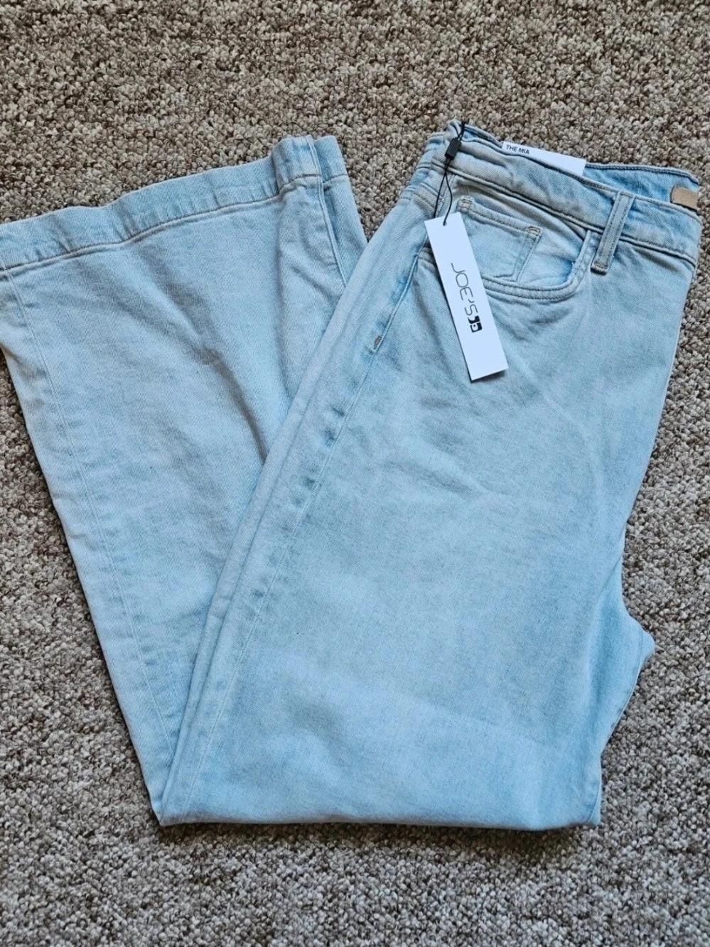 Joe's Jeans Light Blue Flare Wide-Leg Jeans